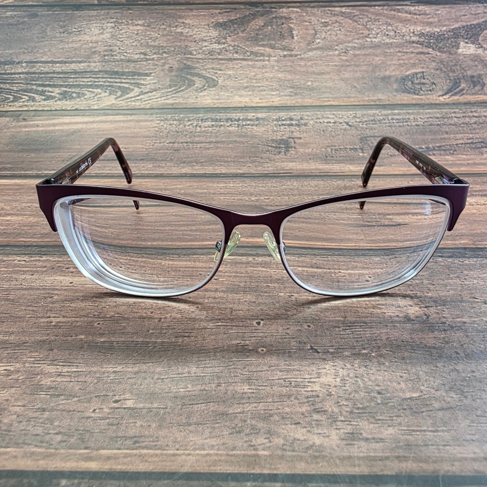 Liz‎ Claiborne L609 0FS7 Plum Tortoise Cat Eye Eyeglasses Frames 140mm Womens